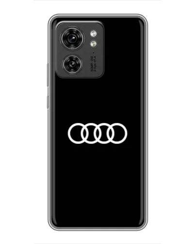 Чехол для Huawei Enjoy 90 с картинкой «Audi White Logo»