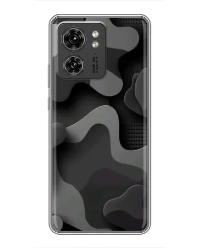 Чехол для Huawei Enjoy 90 с картинкой «Темный абстрактный камуфляж»