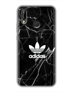 Чехол для Huawei Honor 10 Lite с картинкой «Белый мрамор Adidas»