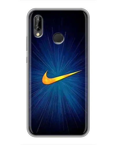 Чехол для Huawei Honor 10 Lite с картинкой «Синий пульс Nike» Чехол для Huawei Honor 10 Lite с картинкой «Синий пульс Nike»