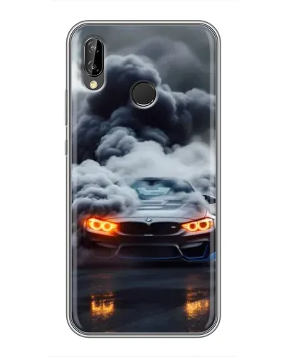 Чехол для Huawei Honor 10 Lite с картинкой «BMW в дыму» Чехол для Huawei Honor 10 Lite с картинкой «BMW в дыму»