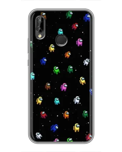 Чехол для Huawei Honor 10 Lite с картинкой «Экипаж Among Us»