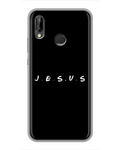 Чехол для Huawei Honor 10 Lite с картинкой «Точки веры J.E.S.U.S.» Чехол для Huawei Honor 10 Lite с картинкой «Точки веры J.E.S.U.S.»