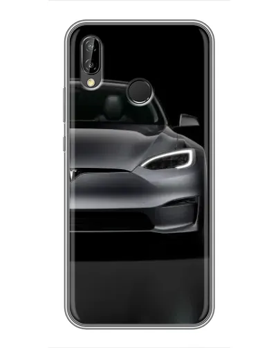 Чехол для Huawei Honor 10 Lite с картинкой «Tesla Model S Look»