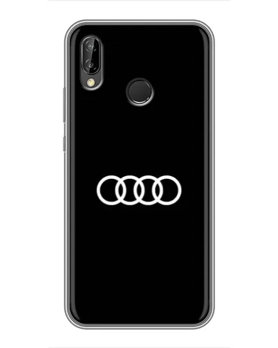 Чехол для Huawei Honor 10 Lite с картинкой «Audi White Logo» Чехол для Huawei Honor 10 Lite с картинкой «Audi White Logo»