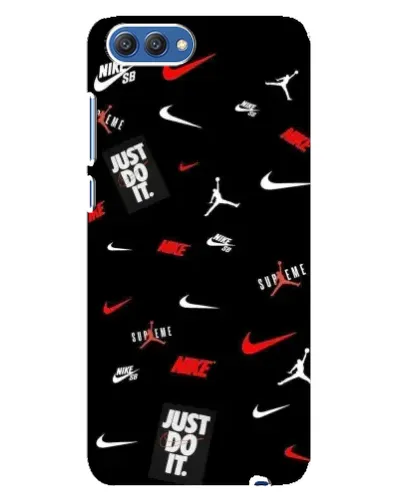 Чехол для Huawei Honor 10 (COL-AL00) с картинкой «Nike Mix Pattern» Чехол для Huawei Honor 10 (COL-AL00) с картинкой «Nike Mix Pattern»