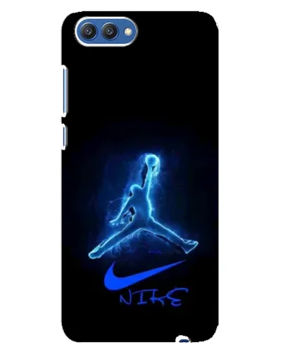 Чехол для Huawei Honor 10 (COL-AL00) с картинкой «Jordan Neon Blue» Чехол для Huawei Honor 10 (COL-AL00) с картинкой «Jordan Neon Blue»