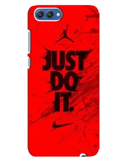 Чехол для Huawei Honor 10 (COL-AL00) с картинкой «Nike Just Do It»