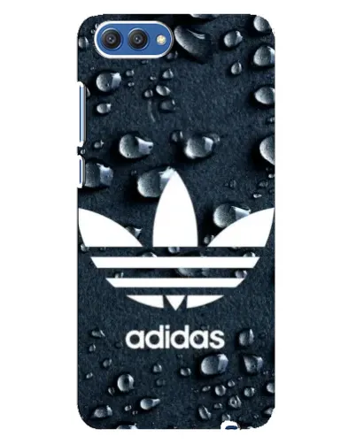 Чехол для Huawei Honor 10 (COL-AL00) с картинкой «Adidas Trefoil Blue»