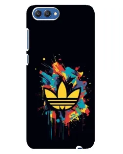 Чехол для Huawei Honor 10 (COL-AL00) с картинкой «Adidas Splash»