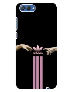 Чехол для Huawei Honor 10 (COL-AL00) с картинкой «Adidas Hands»