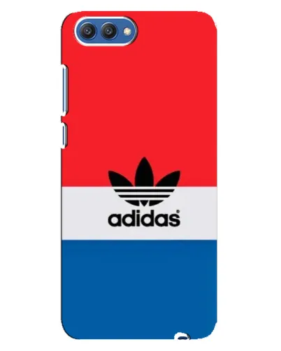 Чехол для Huawei Honor 10 (COL-AL00) с картинкой «Ретро блоки Adidas»
