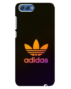 Чехол для Huawei Honor 10 (COL-AL00) с картинкой «Градиент Adidas»