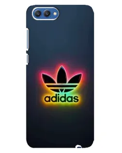 Чехол для Huawei Honor 10 (COL-AL00) с картинкой «Неоновый Adidas»