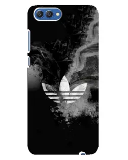 Чехол для Huawei Honor 10 (COL-AL00) с картинкой «Абстрактный дым Adidas»