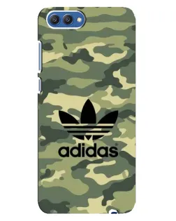 Чехол для Huawei Honor 10 (COL-AL00) с картинкой «Милитари стиль Adidas»