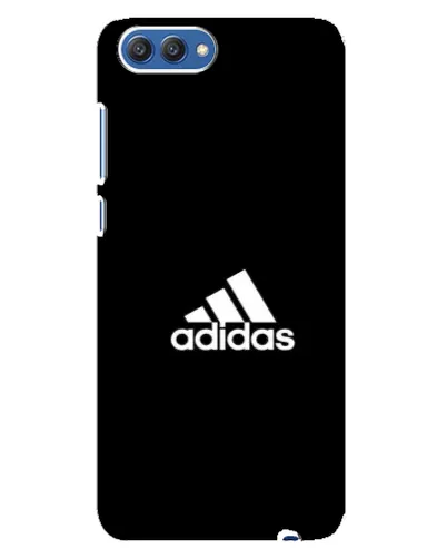 Чехол для Huawei Honor 10 (COL-AL00) с картинкой «Черная классика Adidas»