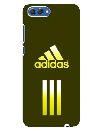 Чехол для Huawei Honor 10 (COL-AL00) с картинкой «Оливковый градиент Adidas»