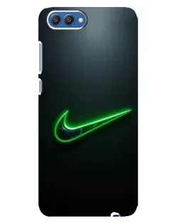 Чохол для Huawei Honor 10 (COL-AL00) з картинкою «Неоновий контур Nike»