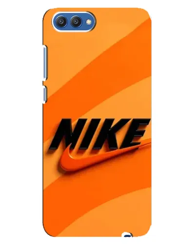 Чехол для Huawei Honor 10 (COL-AL00) с картинкой «Оранжевый драйв Nike»