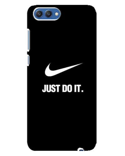 Чехол для Huawei Honor 10 (COL-AL00) с картинкой «Классический принт Nike»