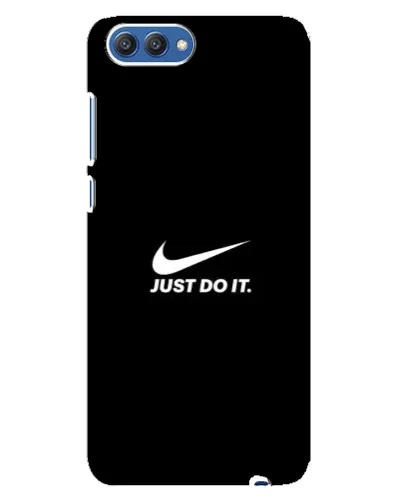 Чехол для Huawei Honor 10 (COL-AL00) с картинкой «Минимализм от Nike»