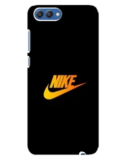 Чехол для Huawei Honor 10 (COL-AL00) с картинкой «Золотой логотип Nike»