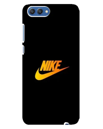 Чехол для Huawei Honor 10 (COL-AL00) с картинкой «Золотой логотип Nike»