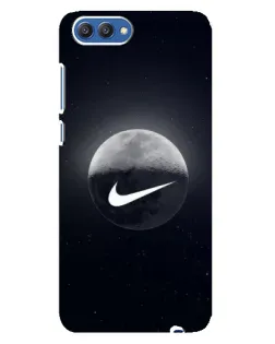 Чехол для Huawei Honor 10 (COL-AL00) с картинкой «Nike в стиле граффити»