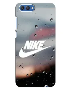 Чехол для Huawei Honor 10 (COL-AL00) с картинкой «Nike в стиле ретро»