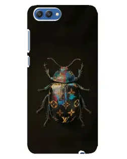 Чехол для Huawei Honor 10 (COL-AL00) с картинкой «LV — мраморный принт»