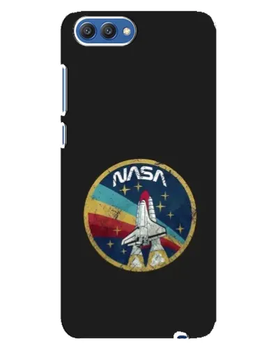 Чехол для Huawei Honor 10 (COL-AL00) с картинкой «NASA — эмблема миссии» Чехол для Huawei Honor 10 (COL-AL00) с картинкой «NASA — эмблема миссии»