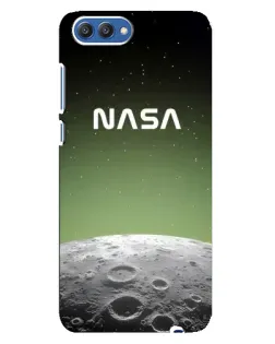 Чехол для Huawei Honor 10 (COL-AL00) с картинкой «NASA — лунный градиент»