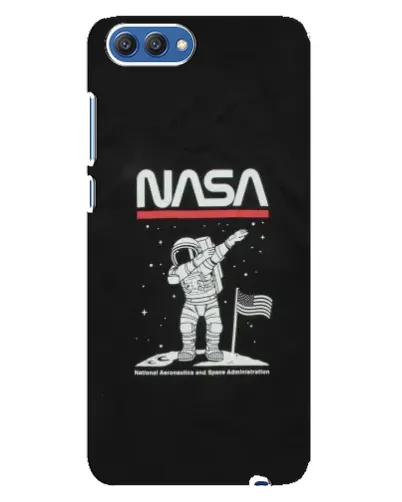 Чехол для Huawei Honor 10 (COL-AL00) с картинкой «NASA — шагаем по Луне» Чехол для Huawei Honor 10 (COL-AL00) с картинкой «NASA — шагаем по Луне»