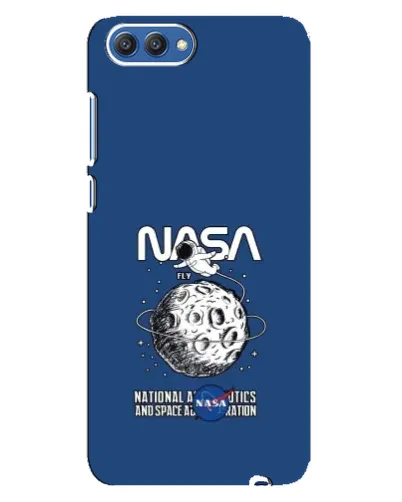 Чехол для Huawei Honor 10 (COL-AL00) с картинкой «NASA — лунная миссия» Чехол для Huawei Honor 10 (COL-AL00) с картинкой «NASA — лунная миссия»