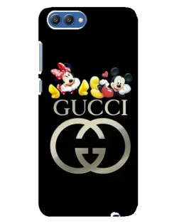 Чехол для Huawei Honor 10 (COL-AL00) с картинкой «Gucci — герои Disney»