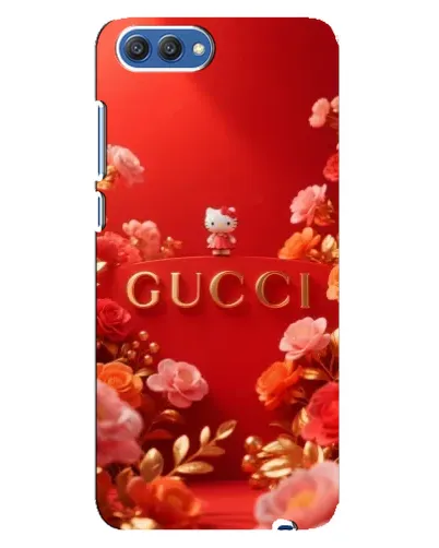 Чехол для Huawei Honor 10 (COL-AL00) с картинкой «Gucci — золотой сад»
