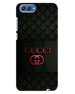 Чехол для Huawei Honor 10 (COL-AL00) с картинкой «Gucci — стеганый черный»