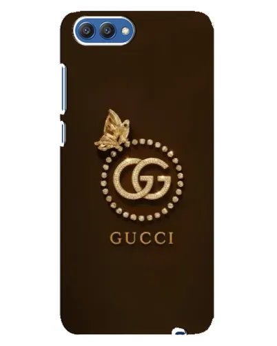Чехол для Huawei Honor 10 (COL-AL00) с картинкой «Gucci — золотая бабочка»