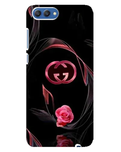 Чехол для Huawei Honor 10 (COL-AL00) с картинкой «Gucci — неоновая роза»