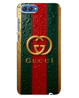 Чехол для Huawei Honor 10 (COL-AL00) с картинкой «Gucci — фирменная полоса и золото» Чехол для Huawei Honor 10 (COL-AL00) с картинкой «Gucci — фирменная полоса и золото»