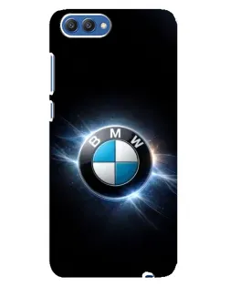 Чохол для Huawei Honor 10 (COL-AL00) з картинкою «BMW — неонове сяйво»