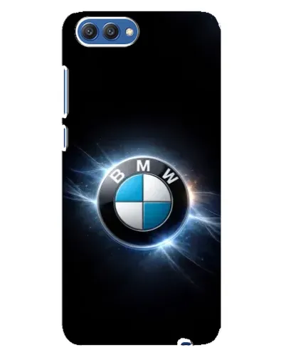 Чехол для Huawei Honor 10 (COL-AL00) с картинкой «BMW — неоновое сияние»