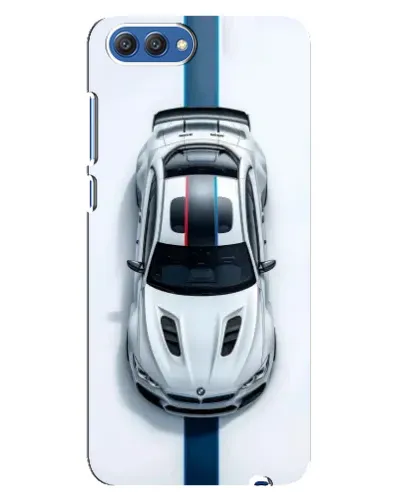 Чехол для Huawei Honor 10 (COL-AL00) с картинкой «Вид сверху — BMW M»