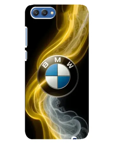 Чехол для Huawei Honor 10 (COL-AL00) с картинкой «Золотистый дым BMW»