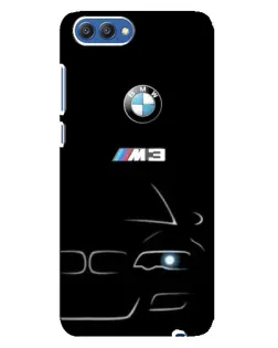Чехол для Huawei Honor 10 (COL-AL00) с картинкой «Минималистичный принт BMW M3» Чехол для Huawei Honor 10 (COL-AL00) с картинкой «Минималистичный принт BMW M3»