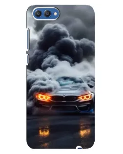 Чехол для Huawei Honor 10 (COL-AL00) с картинкой «BMW в дыму» Чехол для Huawei Honor 10 (COL-AL00) с картинкой «BMW в дыму»