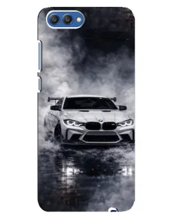Чехол для Huawei Honor 10 (COL-AL00) с картинкой «BMW сквозь туман» Чехол для Huawei Honor 10 (COL-AL00) с картинкой «BMW сквозь туман»