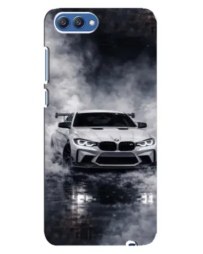 Чехол для Huawei Honor 10 (COL-AL00) с картинкой «BMW сквозь туман»