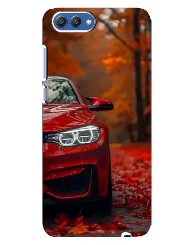Чехол для Huawei Honor 10 (COL-AL00) с картинкой «Осенняя BMW M4»